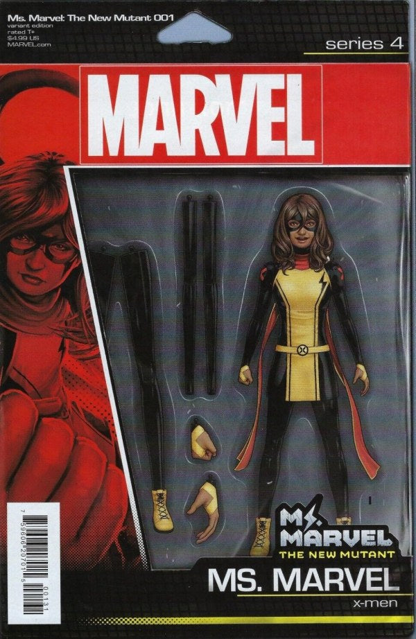 Ms. Marvel: The New Mutant #1 John Tyler Christopher Action Figure Variant