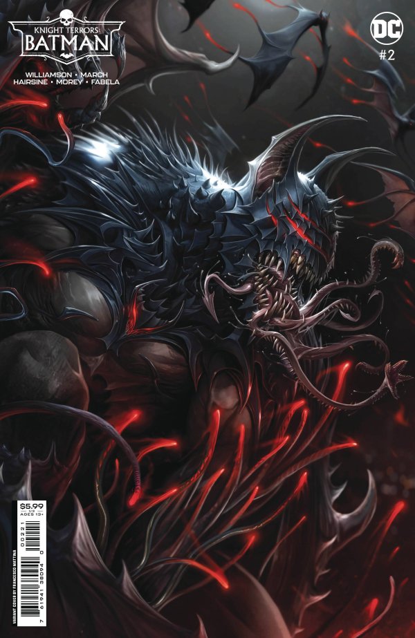 Knight Terrors: Batman #2 Cover B Francesco Mattina Card Stock Variant