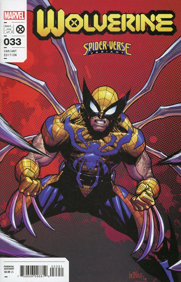 Wolverine #33 Yu Spider-Verse Variant