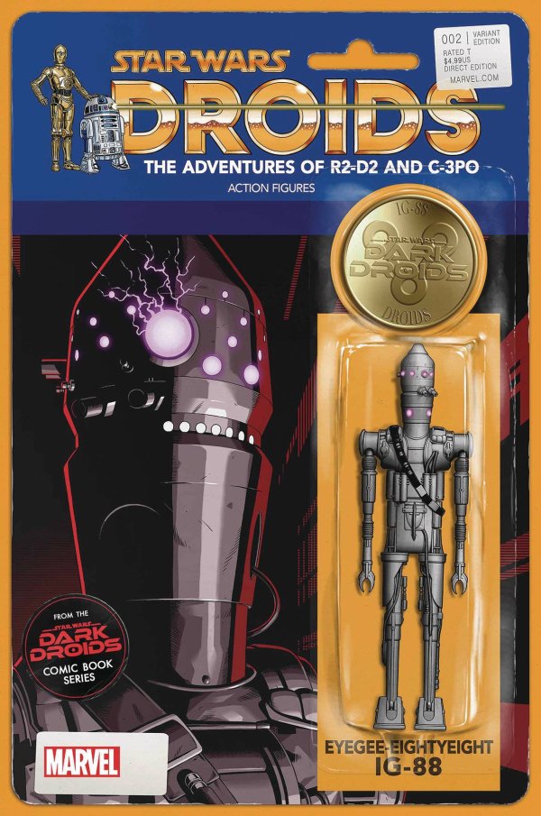 Star Wars: Dark Droids #2 John Tyler Christopher Action Figure Variant