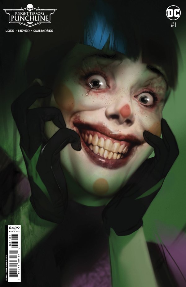 Knight Terrors: Punchline #1 Cover B Ben Oliver Card Stock Variant