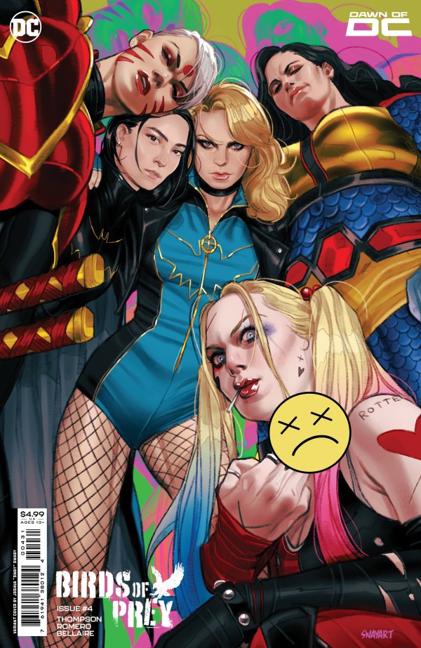 Birds of Prey #4 Cover C Joshua 'Sway' Swaby Card Stock Variant