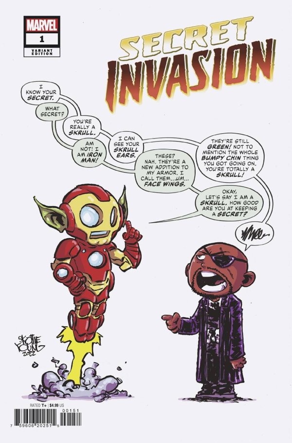 Secret Invasion #1 Skottie Young Variant  2022