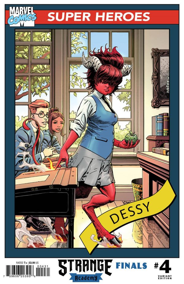 Strange Academy: Finals #4 Dustin Weaver Trading Card  Variant