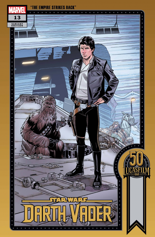 Star Wars: Darth Vader #13 Chris Sprouse Lucasfilm 50th Anniversary Variant