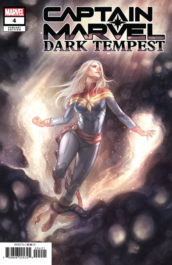 Captain Marvel: Dark Tempest #4 Hetrick Variant