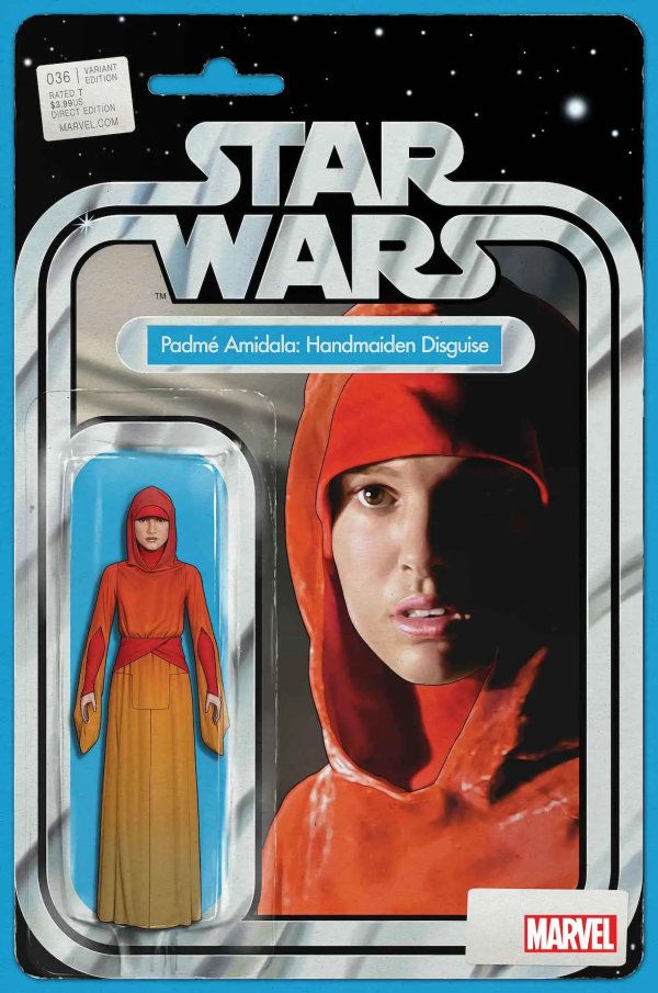 Star Wars #36 John Tyler Christopher Action Figure Variant Padme