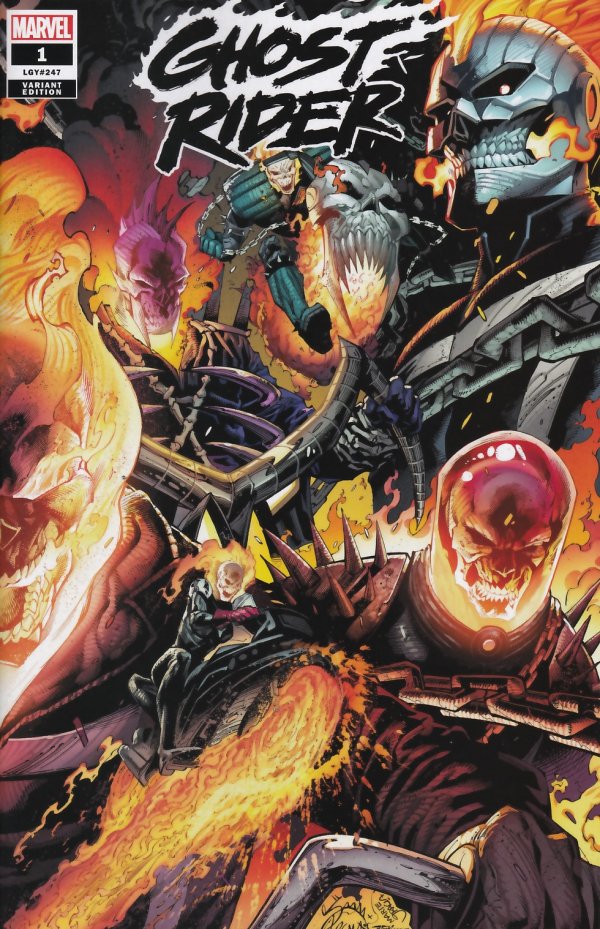 Ghost Rider #1 Stegman Wraparound Variant  2022