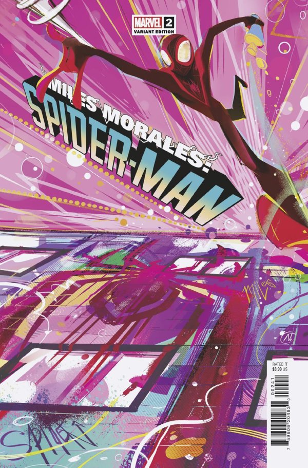 Miles Morales: Spider-Man #2 Baldari Graffiti Variant