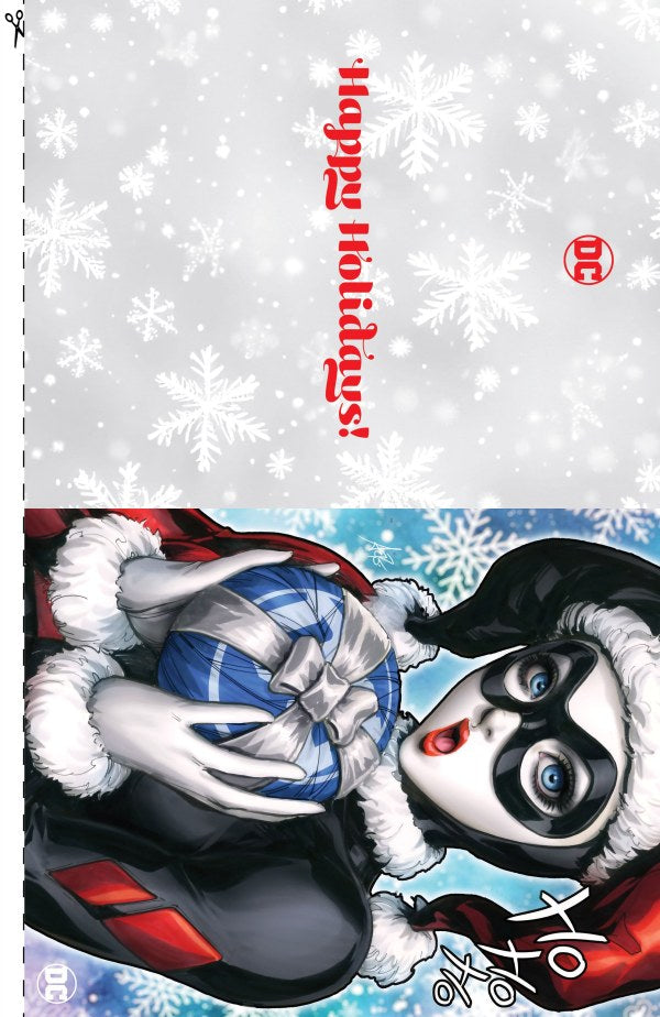 Harley Quinn #34 Cover C Stanley 'Artgerm' Lau DC Holiday Card Special Edition Variant