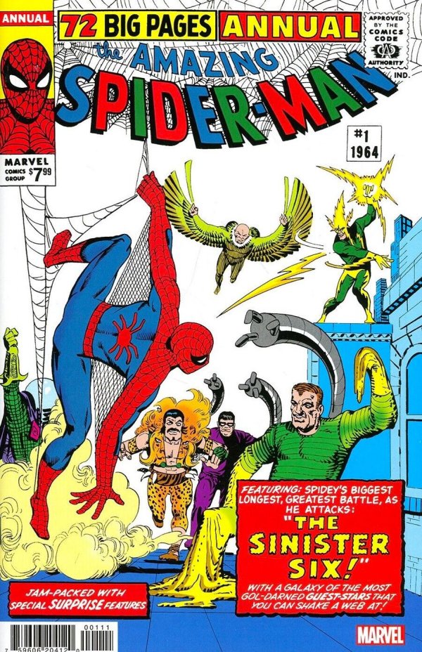 The Amazing Spider-Man Annual #1 Facsimile Edition (2022)