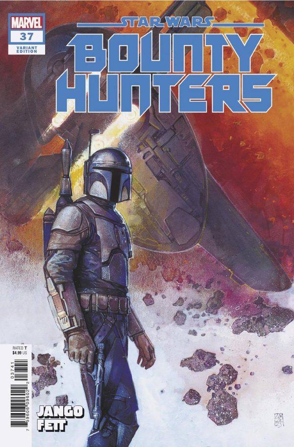 Star Wars: Bounty Hunters #37 Alex Maleev Jango Fett Variant