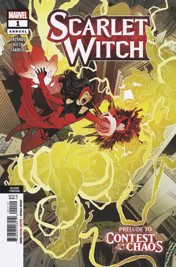 Scarlet Witch Annual #1 2nd Printing Carlos Nieto Variant