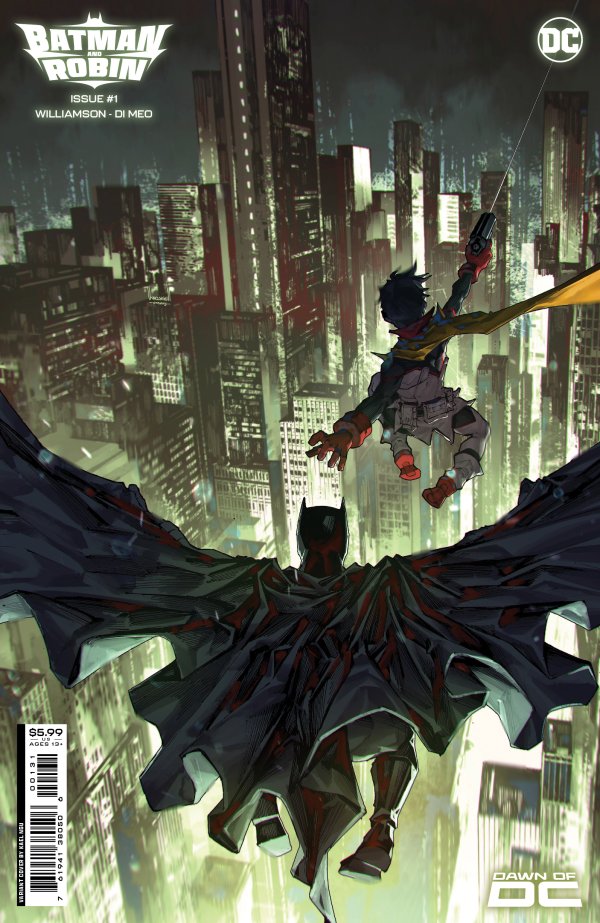 Batman and Robin #1 Cover C Kael Ngu Card Stock Variant