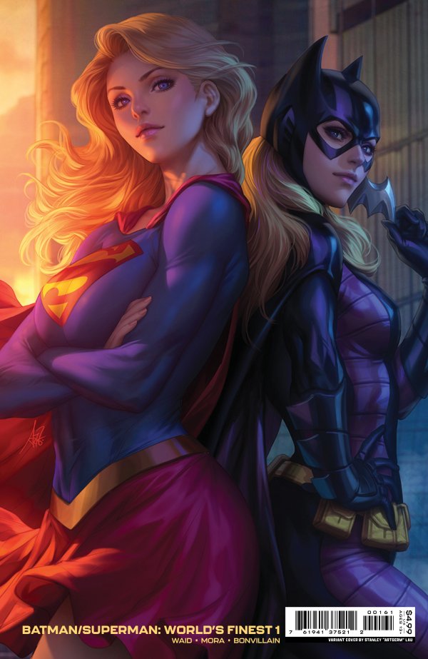 Batman / Superman: World's Finest #1 Cover C Stanley 'Artgerm' Lau  Variant