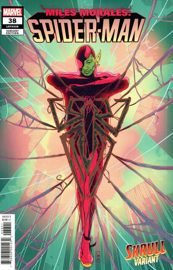 Miles Morales: Spider-Man #38 Ernanda Souza Skrull Variant  2022