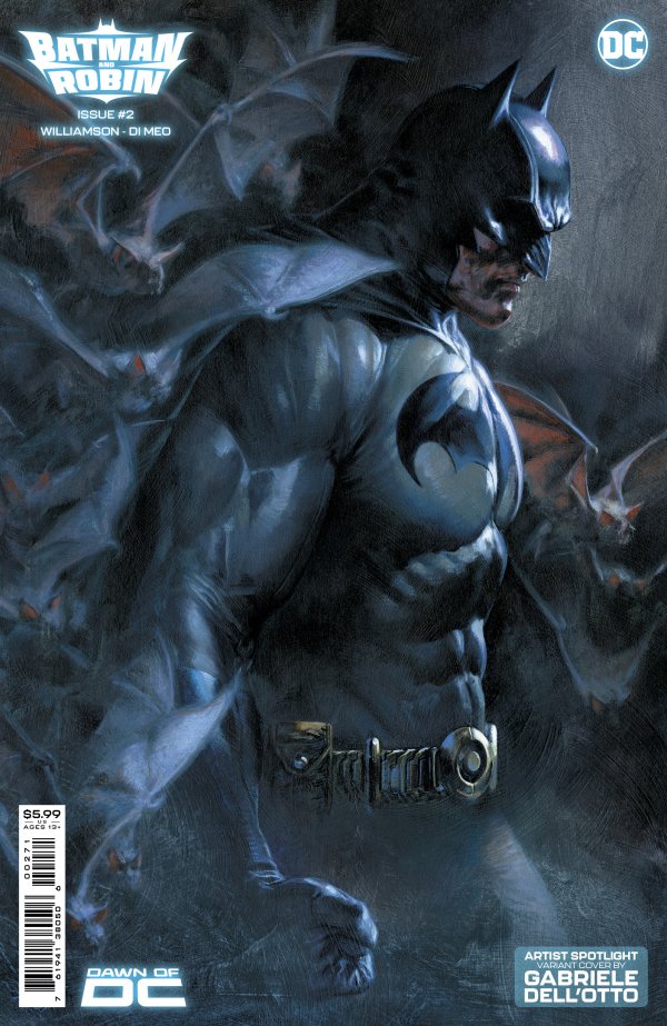 Batman and Robin #2 Cover D Gabriele Dell'Otto Artist Spotlight Card Stock Variant