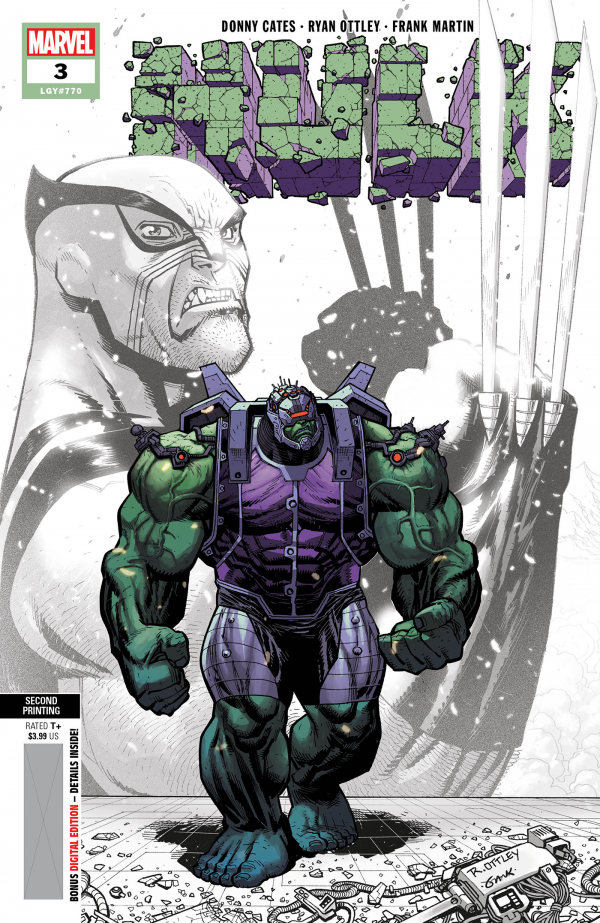 Hulk #3 2nd Printing  2022