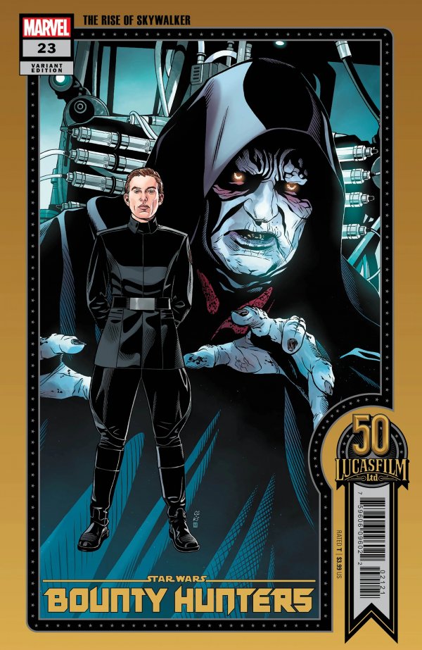 Star Wars: Bounty Hunters #23 Chris Sprouse Lucasfilm 50th Anniversary Variant  2022