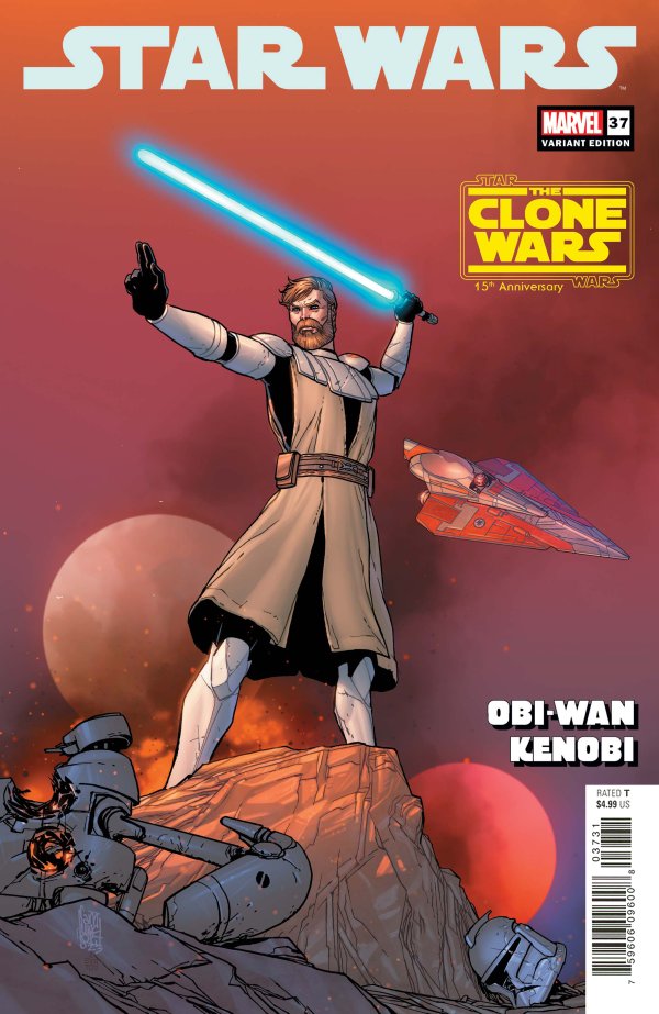 Star Wars #37 Giuseppe Camuncoli The Clone Wars 15th Anniversary Variant