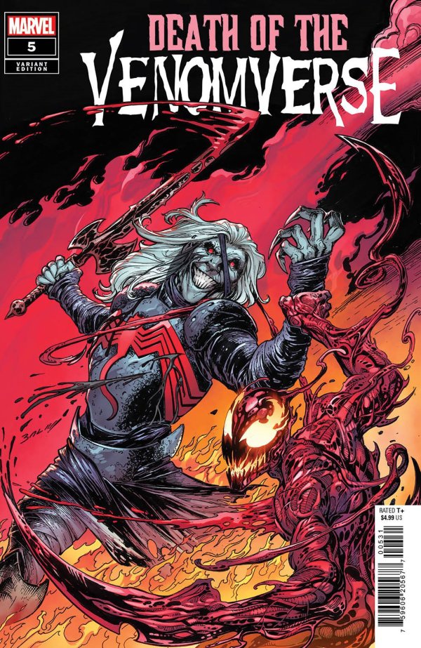 Death of the Venomverse #5 Bagley Variant