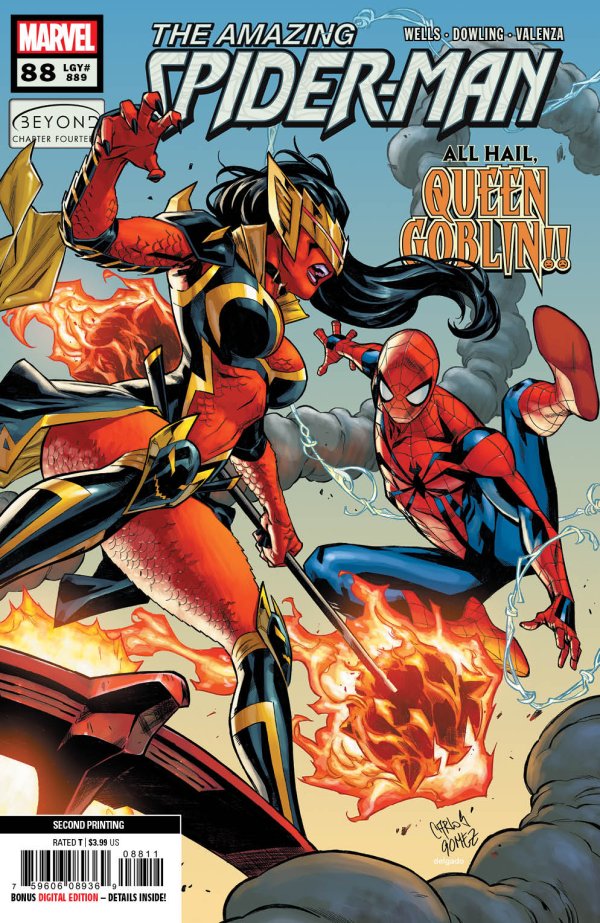 The Amazing Spider-Man #88 2nd Printing Carlos Gómez