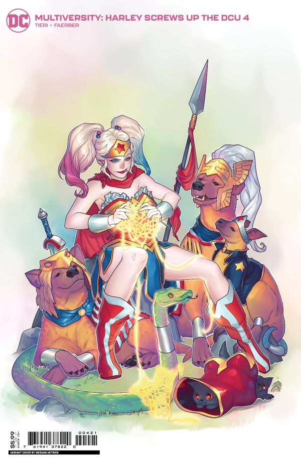 Multiversity: Harley Screws Up the DCU #4 Cover B Meghan Hetrick Card Stock Variant