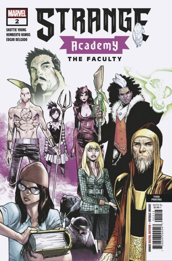 Strange Academy #2 3rd Printing Humberto Ramos  Variant