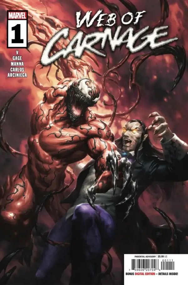 Web of Carnage #1 VF