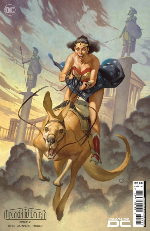 Wonder Woman #1 Cover C Julian Totino Tedesco Card Stock Variant