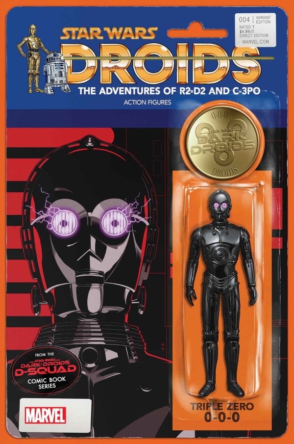 Star Wars: Dark Droids D-Squad #4 John Tyler Christopher Action Figure Variant